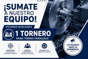 Ofertas de Trabajo Sin datos  BUSCAMOS TORNERO